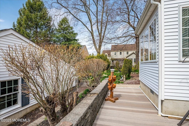 42 Pershing Ave, Sayreville Boro, NJ 08872 - view of wooden terrace