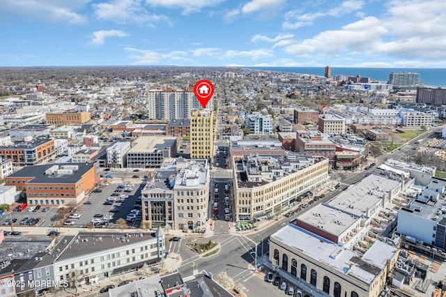 601 Bangs Ave Unit 1107, Asbury Park, NJ 07712 - drone / aerial view with a view of city