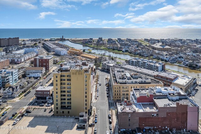 601 Bangs Ave Unit 1107, Asbury Park, NJ 07712 - birds eye view of property with a view of city and a water view