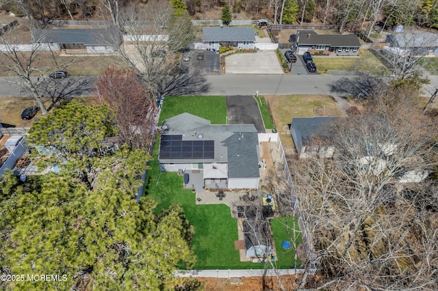 drone / aerial view
