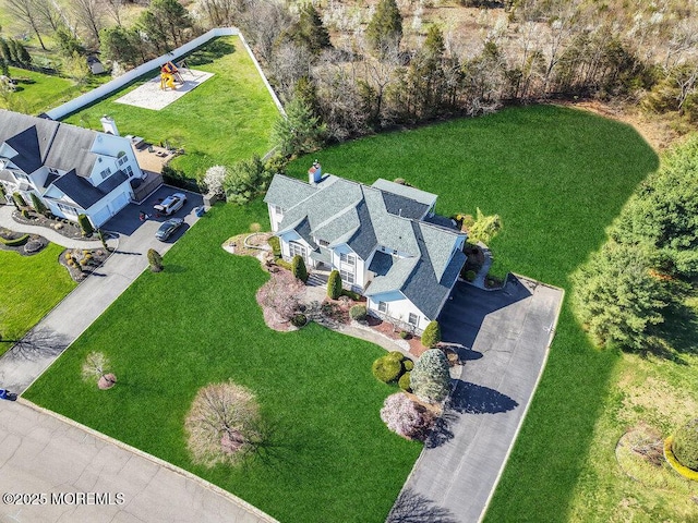 drone / aerial view