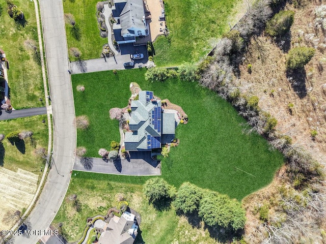 drone / aerial view