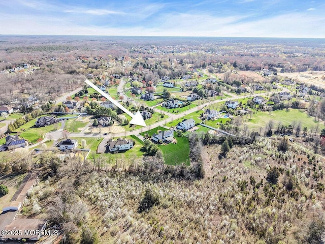 drone / aerial view