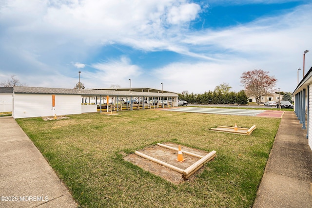 view of yard