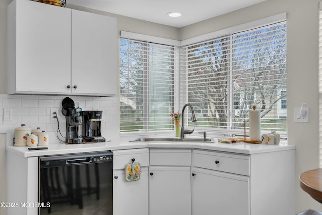 1101B Thornbury Ln, Manchester, NJ 08759 - kitchen with tasteful backsplash, dishwasher, light countertops, and a sink