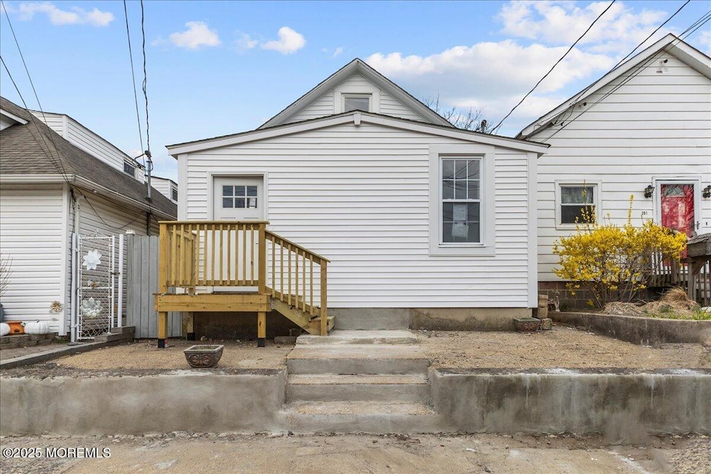 view of back of house