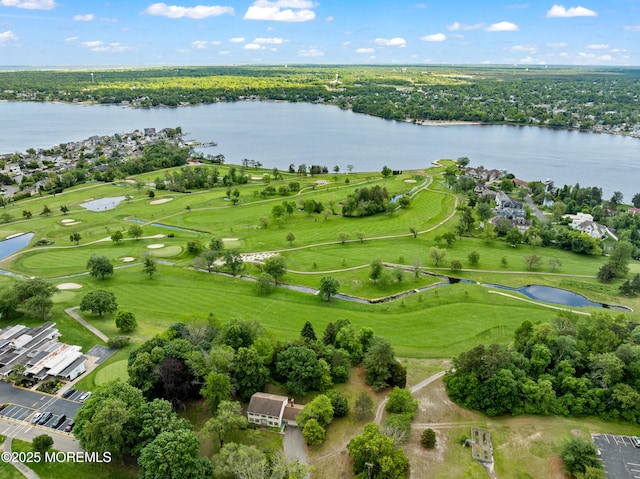 491 Clinton Ave, Toms River, NJ 08753 - aerial view of residential area featuring a large body of water and a golf club