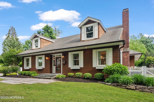 491 Clinton Ave, Toms River, NJ 08753 - view of front of home featuring a chimney and roof with shingles