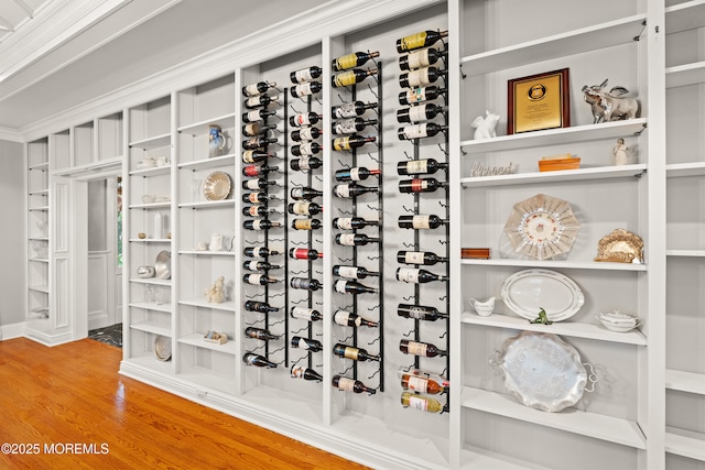 491 Clinton Ave, Toms River, NJ 08753 - wine room with wood finished floors