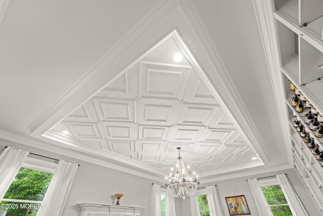 491 Clinton Ave, Toms River, NJ 08753 - detailed view of a chandelier and ornamental molding