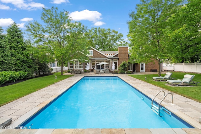 491 Clinton Ave, Toms River, NJ 08753 - view of pool featuring a patio area