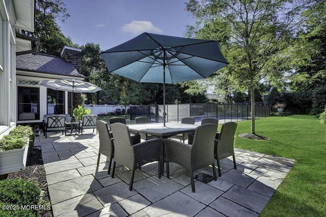 491 Clinton Ave, Toms River, NJ 08753 - view of patio featuring outdoor dining area
