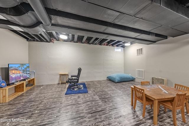 5 Breckenridge Ct, Freehold, NJ 07728 - interior space featuring visible vents and wood finished floors