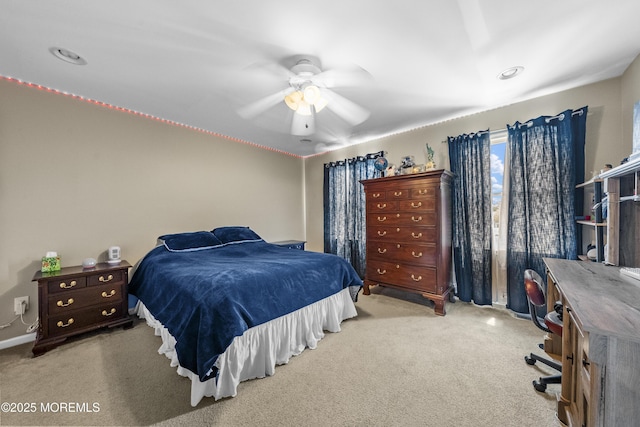 5 Breckenridge Ct, Freehold, NJ 07728 - carpeted bedroom featuring ceiling fan
