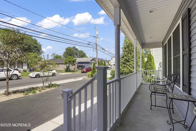 628 Morningside Ave, Union Beach, NJ 07735 - balcony featuring covered porch