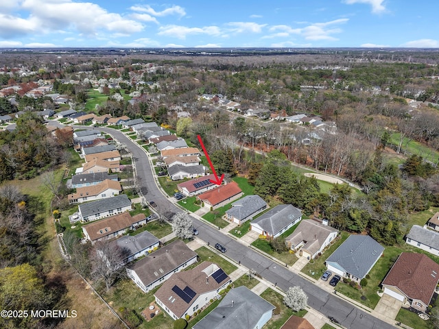 1905 Cherryvale Ct, Toms River, NJ 08755 - aerial overview of property's location featuring nearby suburban area