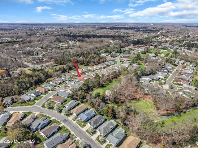 1905 Cherryvale Ct, Toms River, NJ 08755 - aerial overview of property's location featuring nearby suburban area