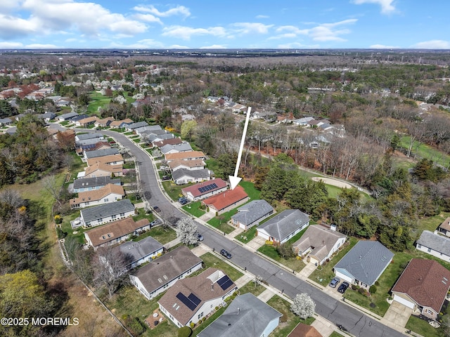 1905 Cherryvale Ct, Toms River, NJ 08755 - aerial view of property and surrounding area featuring nearby suburban area