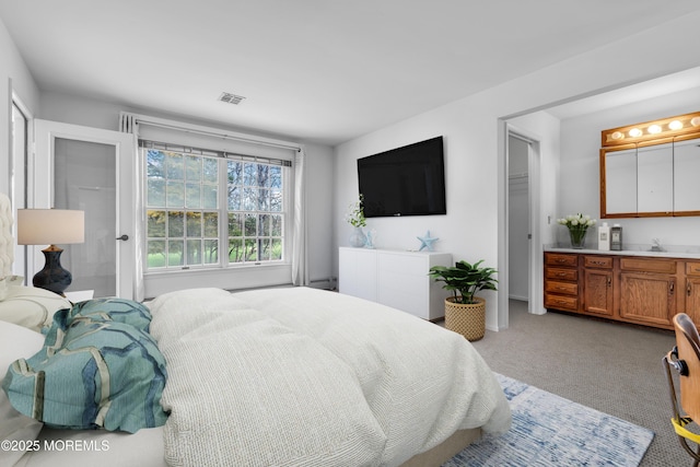 1905 Cherryvale Ct, Toms River, NJ 08755 - bedroom featuring light carpet and a sink