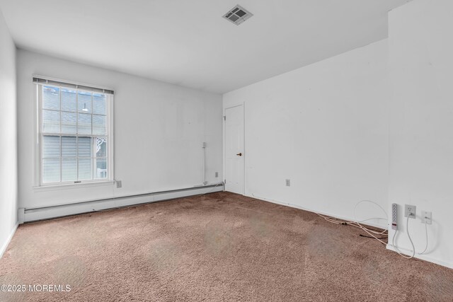 1905 Cherryvale Ct, Toms River, NJ 08755 - empty room with a baseboard radiator and carpet
