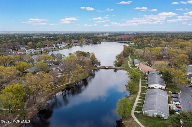 86E Dorchester Dr, Lakewood, NJ 08701 - drone / aerial view featuring a water view