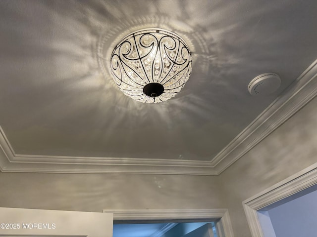 28 Riverside Ave Unit 4H, Red Bank, NJ 07701 - room details with crown molding