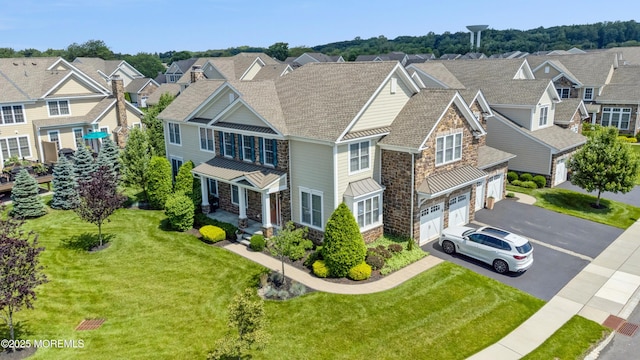 17 Spalding Dr, Holmdel, NJ 07733 - aerial perspective of suburban area