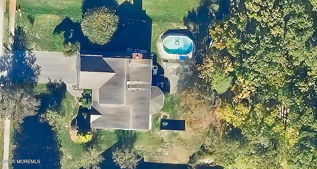 aerial overview of property's location