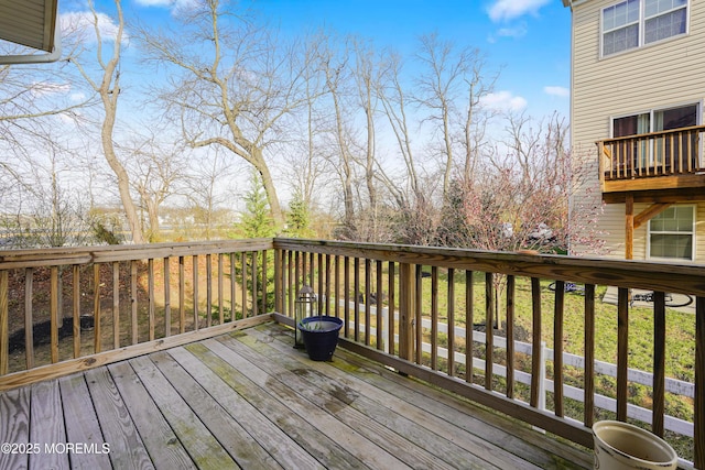 view of deck