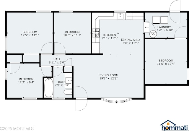 71 6th St, Belford, NJ 07718 - plan