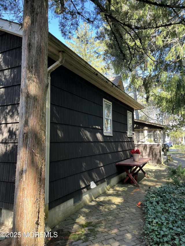 view of home's exterior