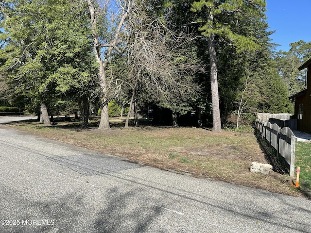 view of road