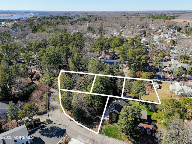 birds eye view of property featuring a residential view