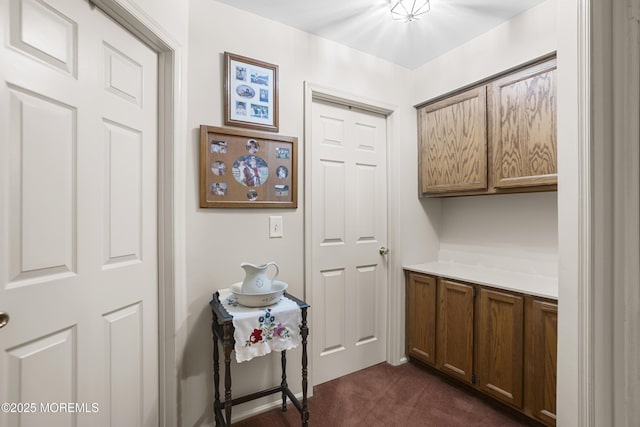 55 Marc Dr, Howell, NJ 07731 - interior space featuring dark carpet