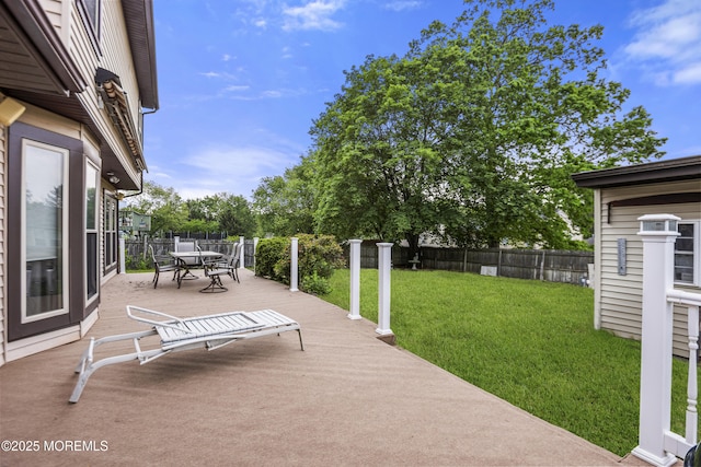55 Marc Dr, Howell, NJ 07731 - view of patio / terrace with outdoor dining area