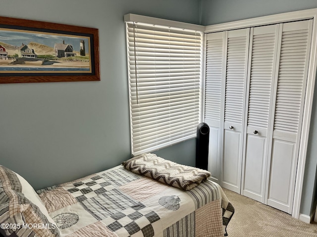 127 8th Ave, Seaside Park, NJ 08752 - bedroom featuring a closet and light colored carpet