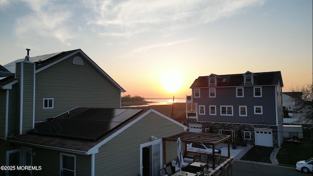 218 Herbert St, Union Beach, NJ 07735 - exterior space with a garage