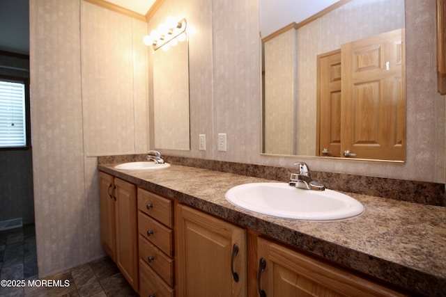 2 Brookside Way, Freehold, NJ 07728 - bathroom featuring double vanity