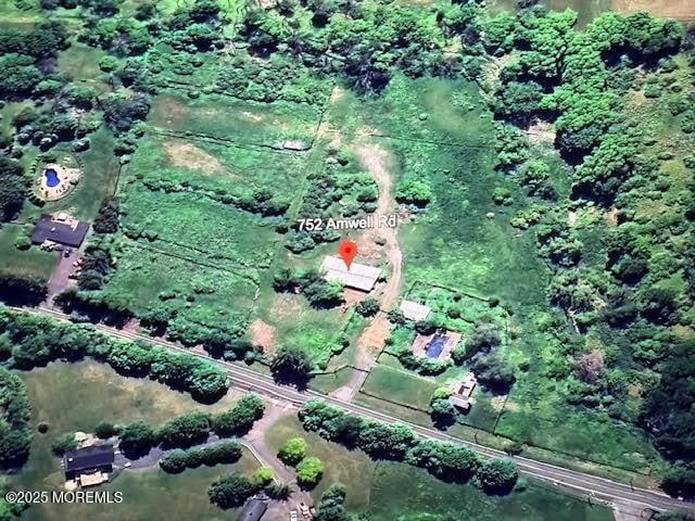 752 Amwell Rd, Hillsborough, NJ 08844 - drone / aerial view