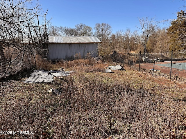 752 Amwell Rd, Hillsborough, NJ 08844 - view of yard with an outbuilding