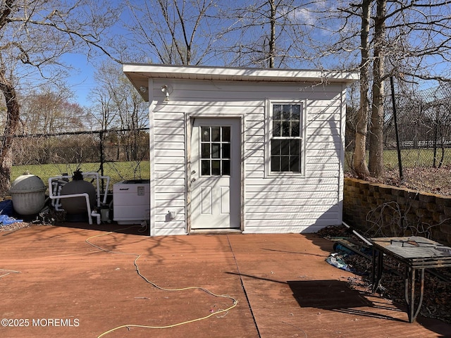 752 Amwell Rd, Hillsborough, NJ 08844 - view of shed featuring fence