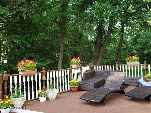 view of deck