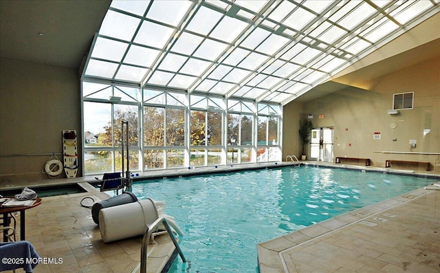 view of pool