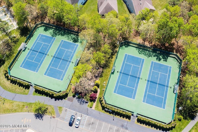 drone / aerial view