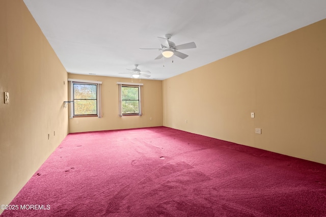36 New Monmouth Rd, Middletown, NJ 07748 - carpeted spare room with a ceiling fan