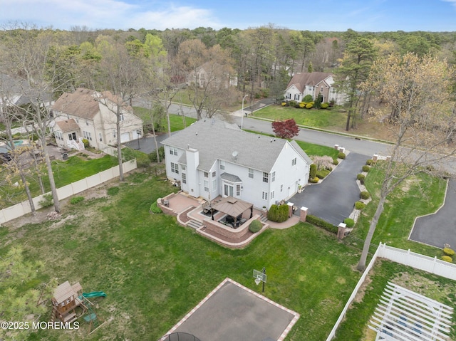 101 Erin Dr, Jackson, NJ 08527 - aerial view with a forest view and a residential view