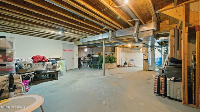 101 Erin Dr, Jackson, NJ 08527 - view of unfinished basement