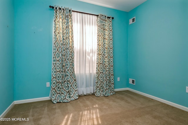 7 Riviera Dr, Monroe, NJ 08831 - empty room featuring visible vents, baseboards, and carpet floors