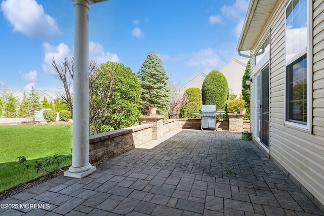 7 Riviera Dr, Monroe, NJ 08831 - view of patio / terrace with grilling area