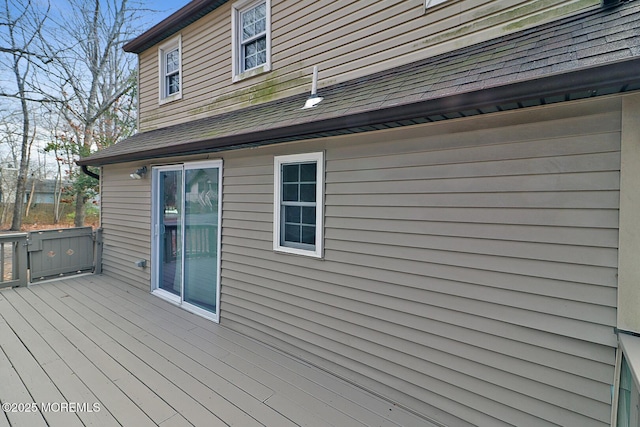 950 Bay Ave, Toms River, NJ 08753 - view of wooden deck